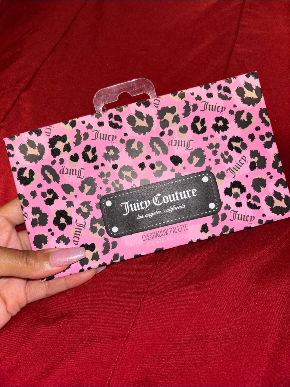 Juicy Couture Pink Leopard Print Eyeshadow Palette